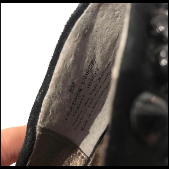 Sam Edelman black peep toe studded heels - Picture 4 of 4